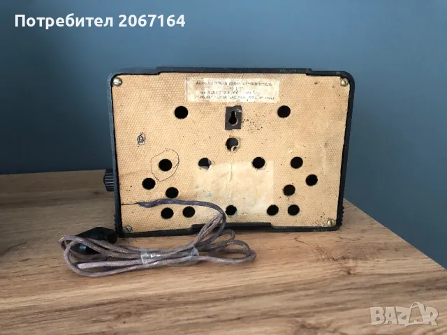 Руско бакелитено радио, снимка 9 - Колекции - 48443348