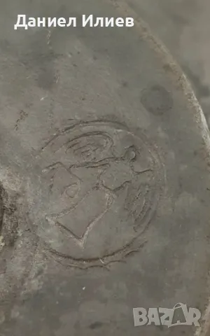 оловно калаян павур с орнаменти, снимка 5 - Антикварни и старинни предмети - 49609649