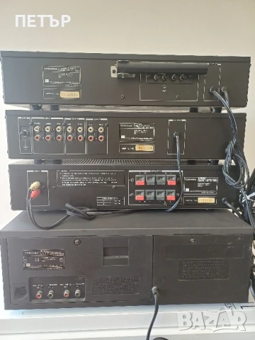 Toshiba SY 330 Усилвател Предусилвател Тунер Касетачен Дек , снимка 2 - Ресийвъри, усилватели, смесителни пултове - 51310314