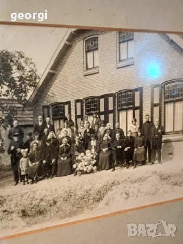 Стара холандска семейна снимка 19/5, снимка 3 - Антикварни и старинни предмети - 49267465