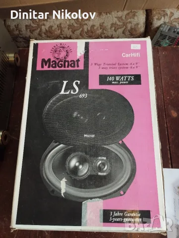 MAGNAT LS 693 автомобилни тонколони 6х9 инча чисто нови 