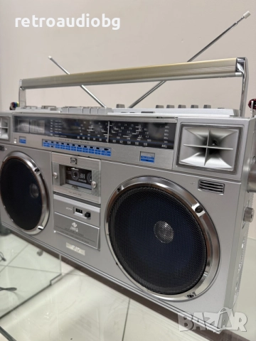 🔈Колекционерски ретро радиокасетофон JVC RC-M70JW  - Boombox - профилактиран🔉, снимка 4 - Радиокасетофони, транзистори - 55764685