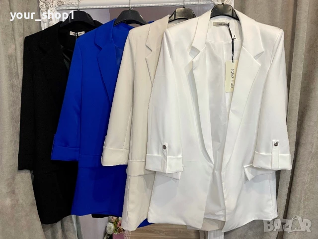 Дамско сако с хастар 4 цвята , снимка 1