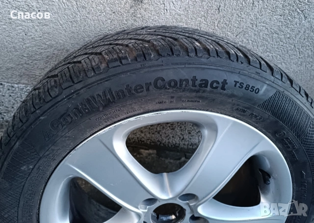 Джанта с гума 205/55 R16, снимка 3 - Гуми и джанти - 53932140