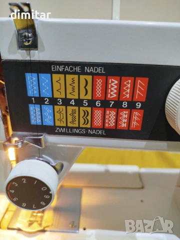 Метална шевна машина HOFMAN SUPER NUTZSTICH 6936, снимка 4 - Шевни машини - 53898967