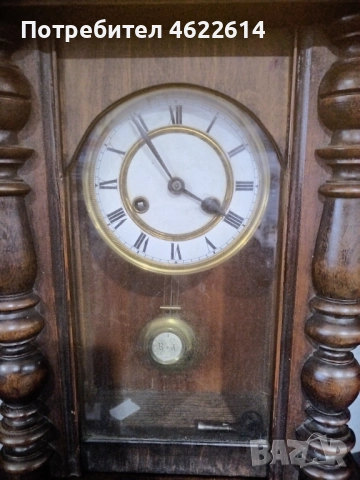 МНОГО КРАСИВ СТЕНЕН ЧАСОВНИК РАБОТЕЩ , снимка 4 - Антикварни и старинни предмети - 52749176