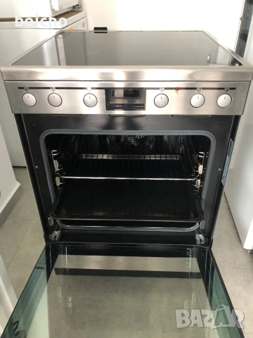 Свободностояща печка AEG 47A56VS-MN 60 см., снимка 3 - Печки, фурни - 54265758