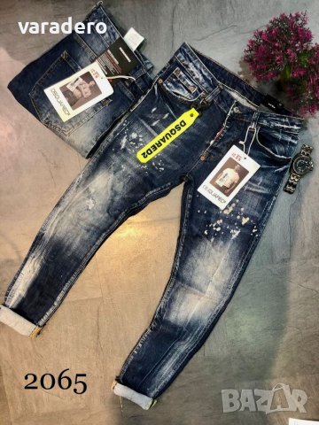 Мъжки дълги дънки висок клас Dsquared , снимка 12 - Дънки - 38502148