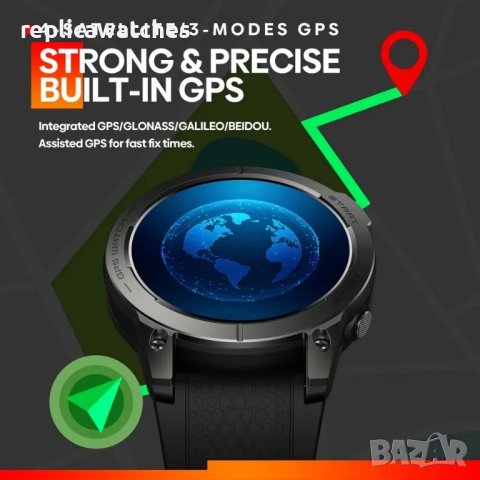 Zeblaze Stratos 3 , снимка 2 - Смарт часовници - 44318575
