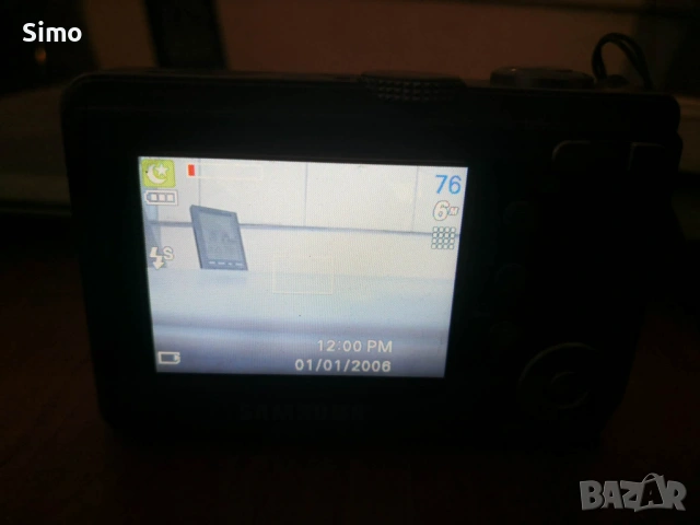 Фотоапарат Samsung digimax s600, снимка 3 - Фотоапарати - 54173272