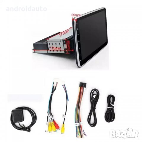 Универсална 1DIN 10.1" 360" flip Android Мултимедия/Навигация, снимка 5 - Аксесоари и консумативи - 40054191