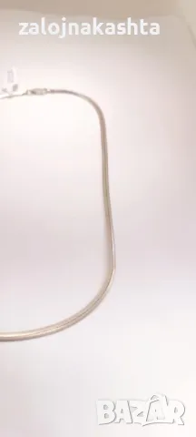 Сребърно Колие-6,69гр/925, снимка 3 - Колиета, медальони, синджири - 49620424