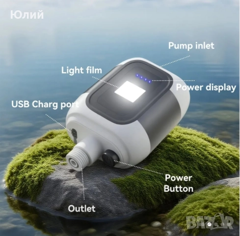 Преносим usb душ., снимка 3 - Други стоки за дома - 52013974