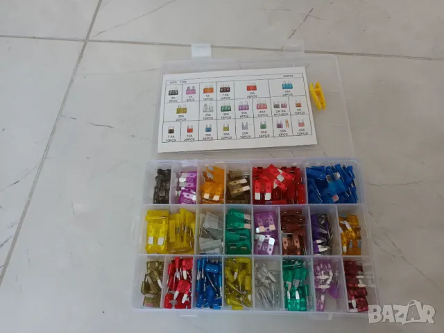 Бушони за автомобили 2А,3А,5А,7,5А,10А,15А,20А,25А,30А,35А,40А,автомобилен предпазител