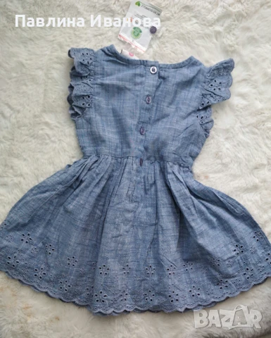 Нова детска лятна рокличка, снимка 2 - Бебешки рокли - 51189717