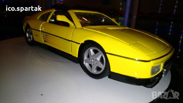Ferrari 1:18 348 TS 1989 Maisto , снимка 4 - Колекции - 31919654