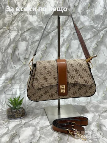 Дамска чанта Guess - Налични различни цветове Код D987, снимка 3 - Чанти - 47391551