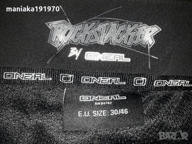 O'Neal MTB Shorts Rockstacker Black (S) вело къси панталони, снимка 10 - Велосипеди - 34085254