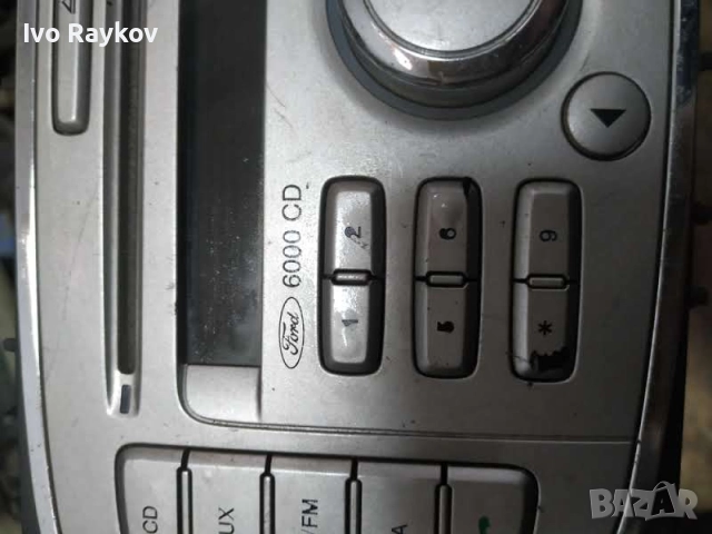 FORD FOCUS MK2 (2008-2011) STEREO CD RADIO PLAYER, 6000 CD, FDD200, снимка 3 - Части - 52662656