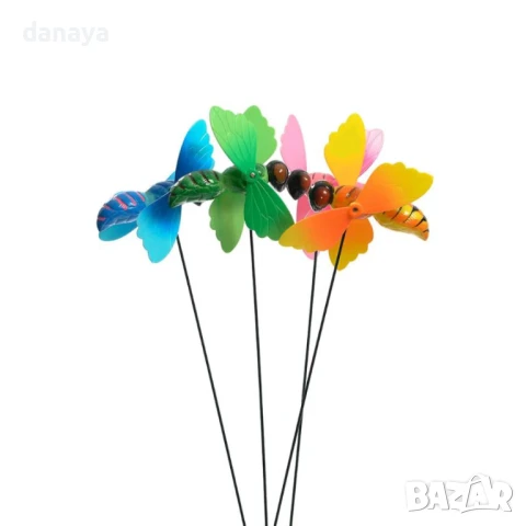 5940 Декоративна градинска въртележка Пчела, 62 см, снимка 3 - Градински мебели, декорация  - 50837071