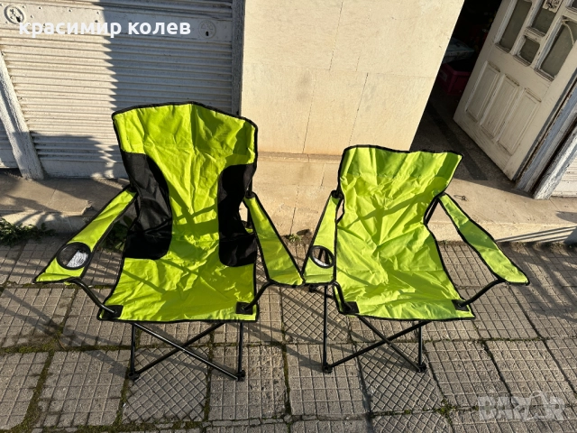 2 броя сгъваеми нови къмпинг стола, снимка 4 - Къмпинг мебели - 52914449