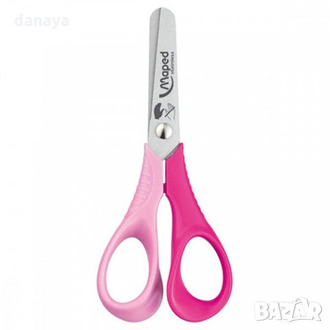 1568 Ученическа ножичка за лява ръка Maped 12cm, снимка 10 - Ученически пособия, канцеларски материали - 29508473