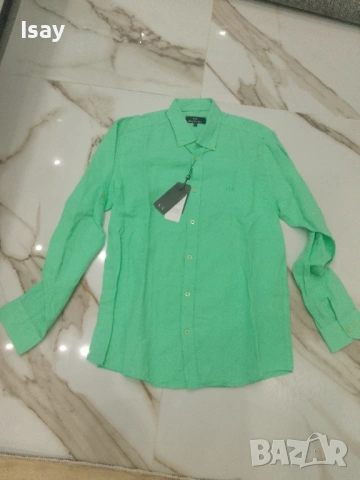 Мъжка риза Армани, снимка 5 - Ризи - 53918993