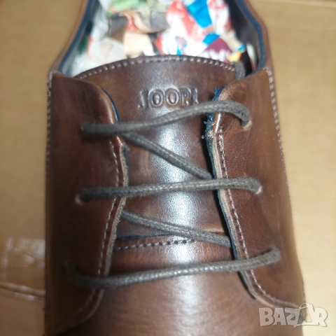 JOOP! Обувки Philemon номер 45 кожени обувки от пълнозърнеста кожа - официални, снимка 8 - Официални обувки - 51990484