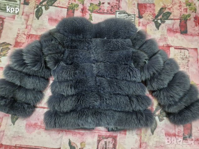 Палто от естествена лисица, снимка 2 - Палта, манта - 39428763