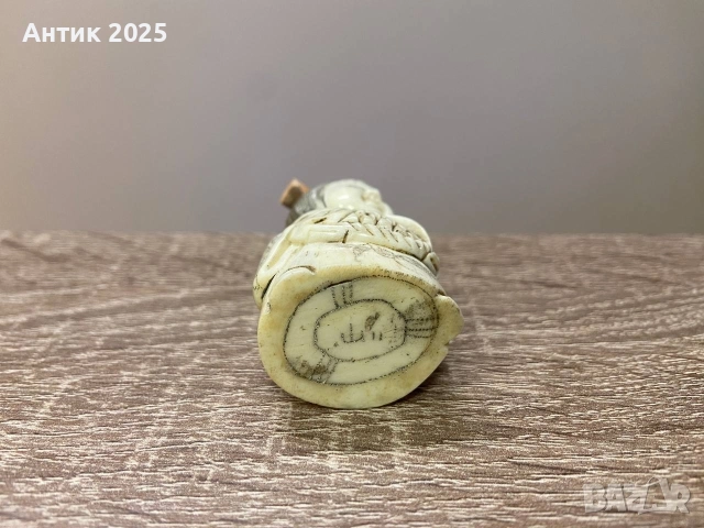 Нецке Япония оригинал Кост., снимка 6 - Колекции - 52687208