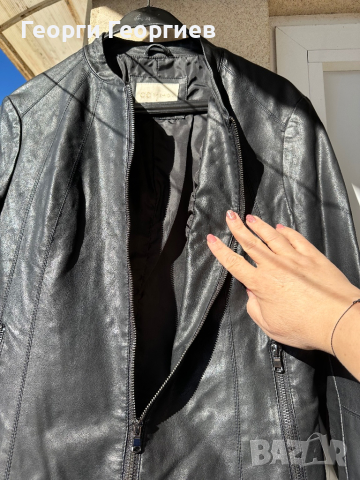 Страхотно кожено якенце, снимка 5 - Якета - 44648744