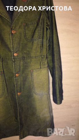 Джинсов Тренч Phard, vintage ефект , снимка 3 - Шлифери - 30438537