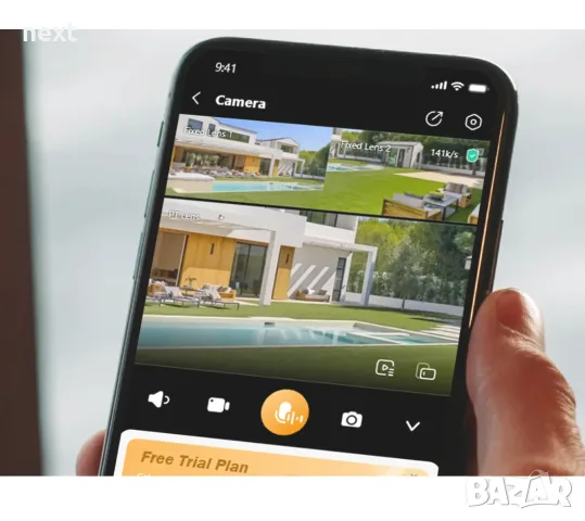 IMOU Cruiser Triple 11MP (3+3+5MP) Тройна въртяща се WiFi IP камера + Гаранция, снимка 5 - IP камери - 56192702