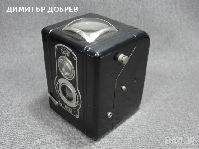 СТАР РЕТРО ФОТОАПАРАТ ISING PUCKY BAKELITE BOX CAMERA GERMANY, снимка 10 - Антикварни и старинни предмети - 55717879