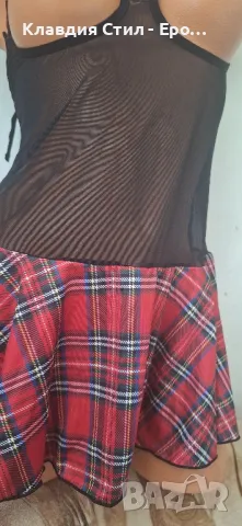 Промоция 🎀 Еротичен комплект "Ученичка", снимка 5 - Бельо - 47865671