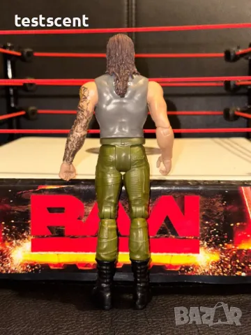 Екшън фигура WWE Baron Corbin Барън Корбин figure wrestling играчка Mattel Basic, снимка 3 - Колекции - 48398314