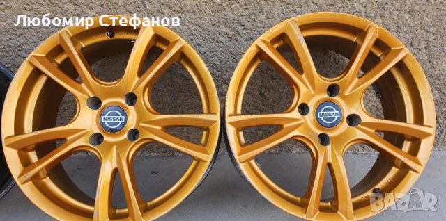 4броя алуминиеви джанти 17 цола ,4х114,5, снимка 2 - Гуми и джанти - 44477661