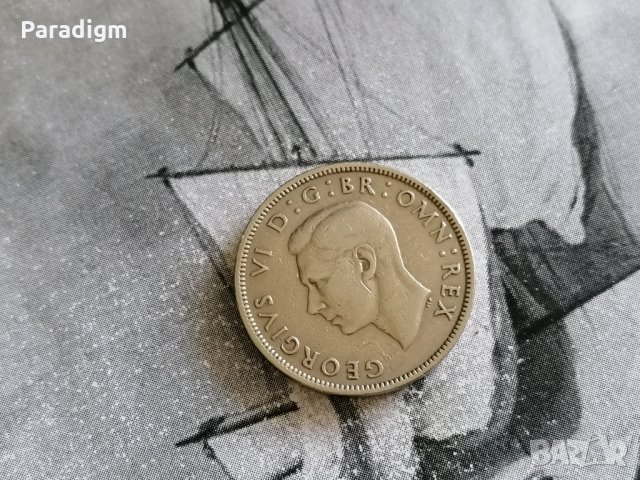 Монета - Великобритания - 2 шилинга | 1948г., снимка 2 - Нумизматика и бонистика - 34332025