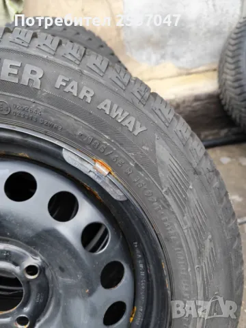 4бр гуми с джанти 185/65/15, снимка 3 - Гуми и джанти - 48392107