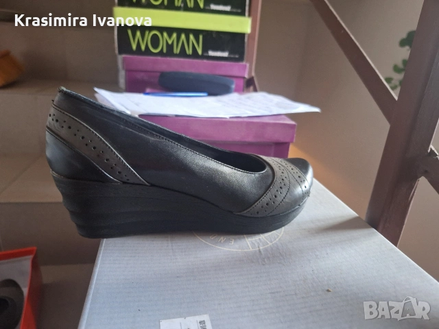 нови обувки естествена кожа , снимка 2 - Дамски ежедневни обувки - 54184635