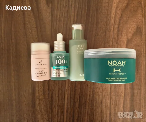 Козметични продукти по 9€ -Noah, anua, tee tree, hair gain