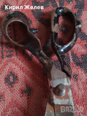 Ножица стара голяма 50990, снимка 5 - Антикварни и старинни предмети - 51393029