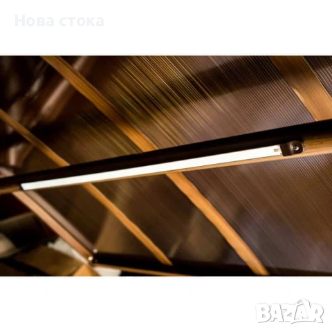 Градинска люлка със слънчеви панели, 200*120*190см, снимка 2 - Градински мебели, декорация  - 54009357