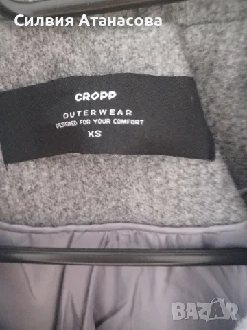 Палто зимно CROPP XS, снимка 2 - Палта, манта - 56317081
