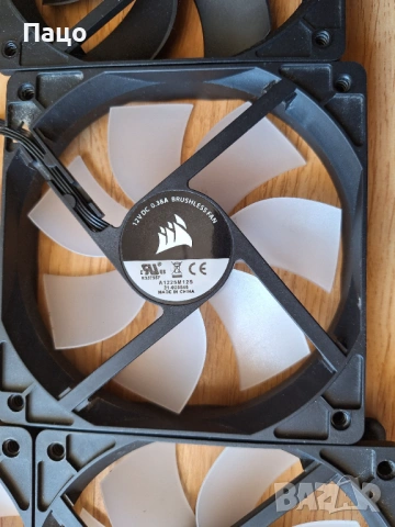 Вентилатори Corsair  4 броя, снимка 3 - Други - 54322477