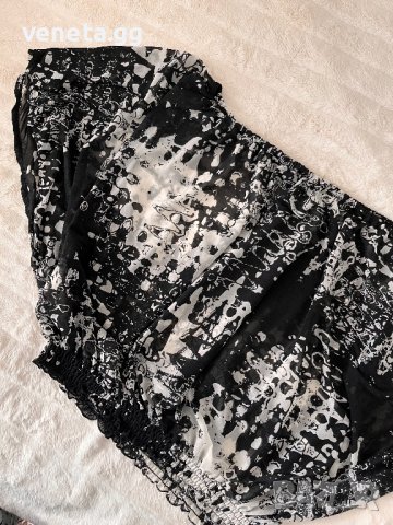 Дамска тюл блуза, прозрачна Onesize, снимка 3 - Блузи с дълъг ръкав и пуловери - 39815331