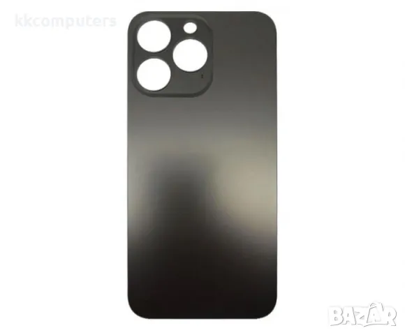 Капак батерия / Задно стъкло (BIG HOLE) за iPhone 13 PRO MAX 6.7/ Черен Баркод : 483009