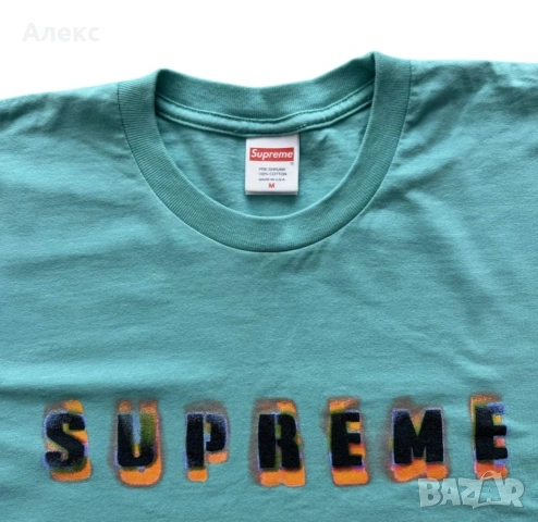 supreme Stencil tee FW23 , снимка 2 - Тениски - 53952791