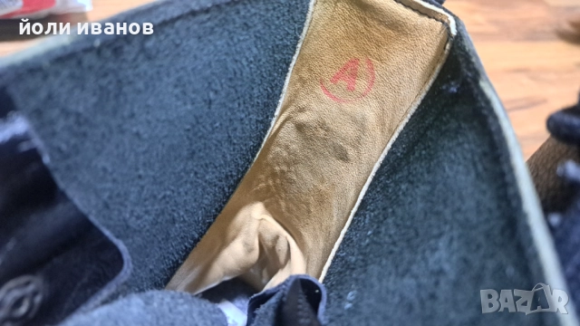 Ботуши зимни кожени италиански 43 номер,Metzeler-нови 43, снимка 14 - Маратонки - 52116995