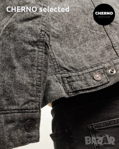 Дънково яке с топла подплата LEVI’S Sherpa Trucker Denim Jacket – Размер  L – Ново с етикети, снимка 13 - Якета - 52829901